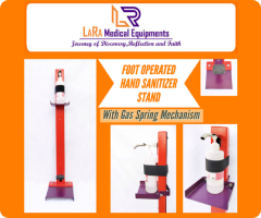 Foot Operated Sanitizer Dispenser